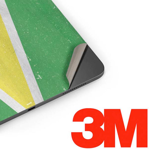 Guyana Flag Distressed Apple iPad Pro Skin